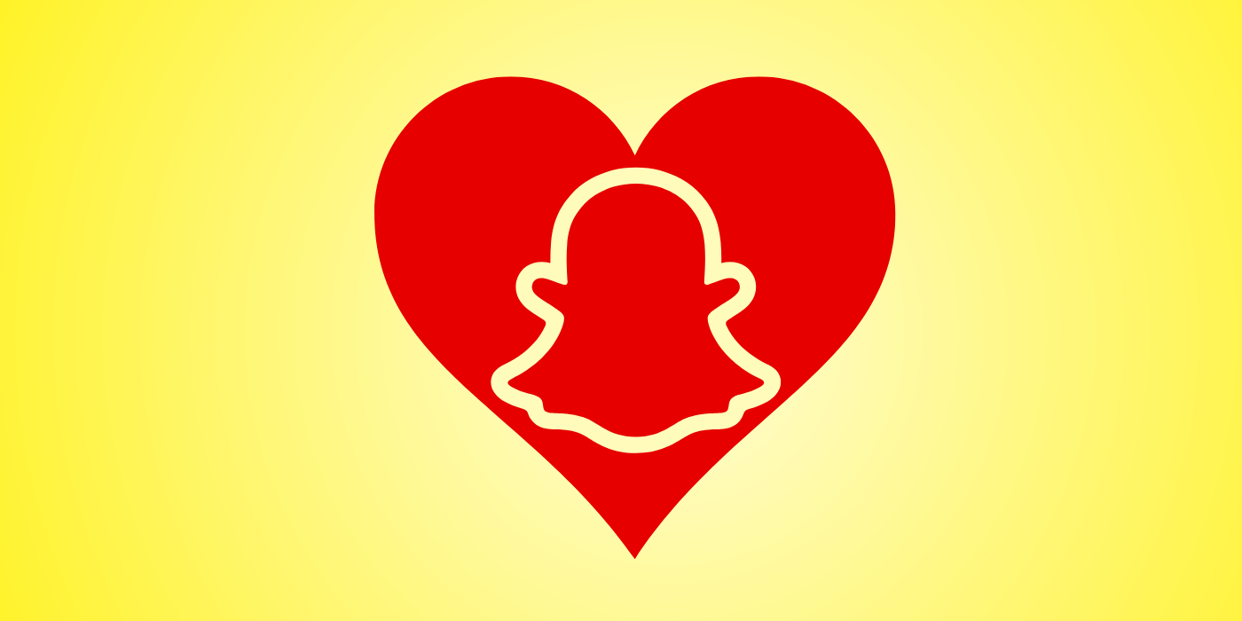 heart symbol on snapchat