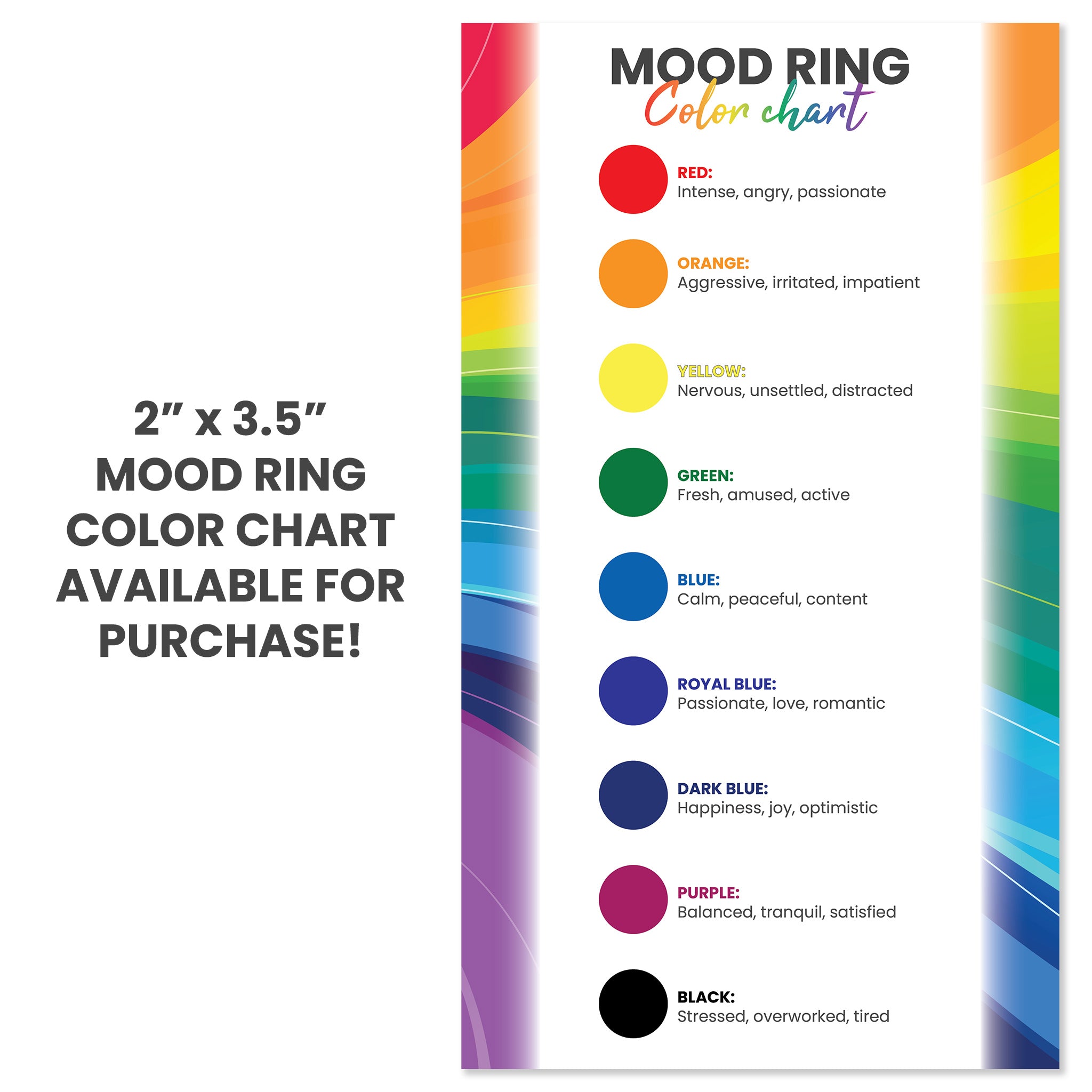 mood rings colors