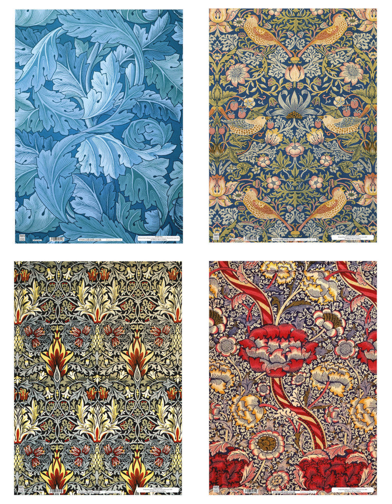 william morris gift wrap