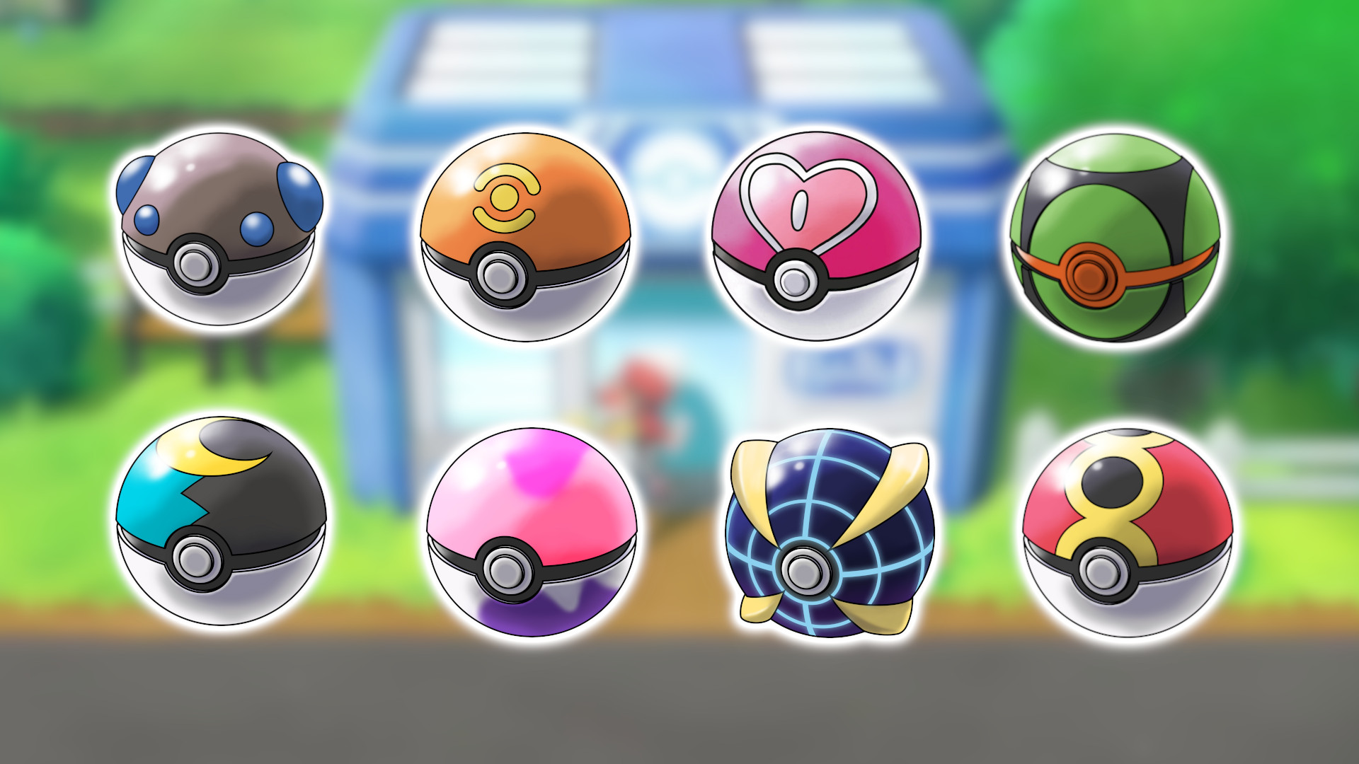 pokemon pokeball types