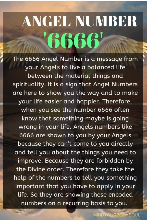 numerology 6666