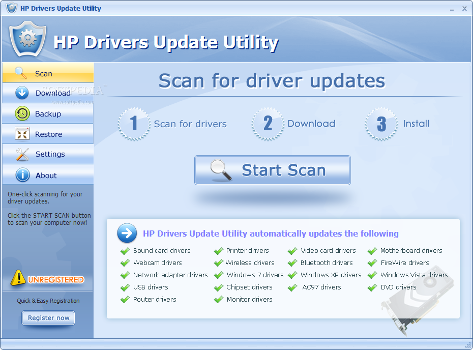 drivers & software for hp