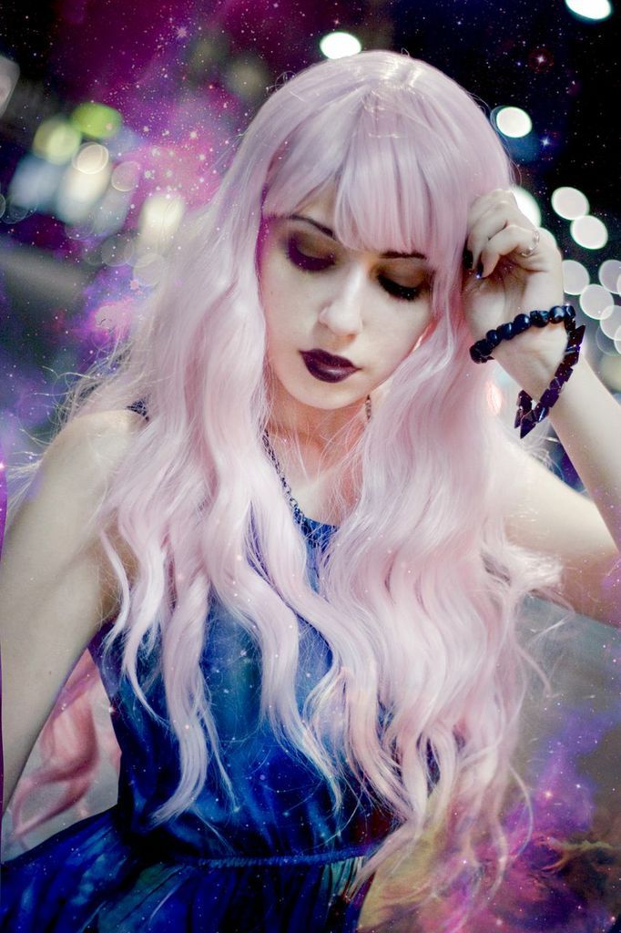 pastel goth galaxy