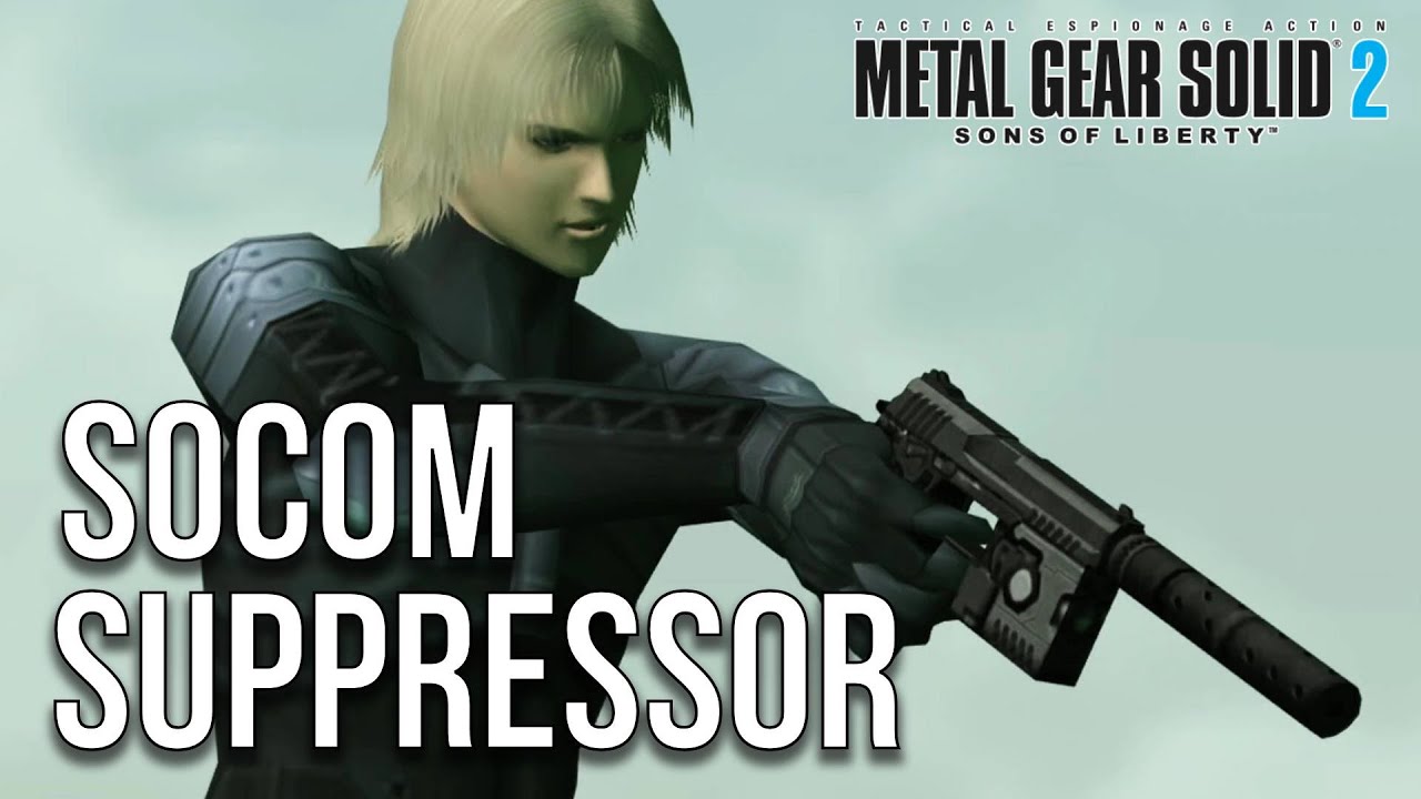 metal gear solid 2 socom suppressor