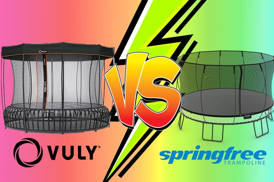 springfree trampoline vs vuly