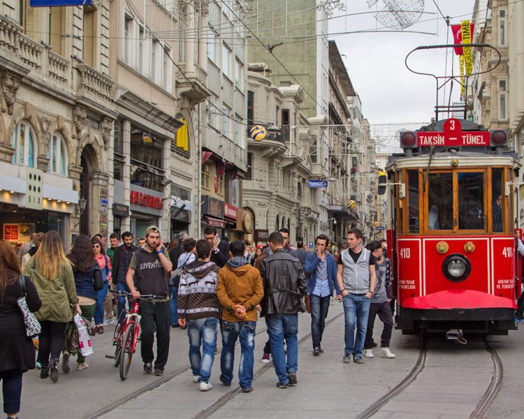 ciudad de pera en estambul