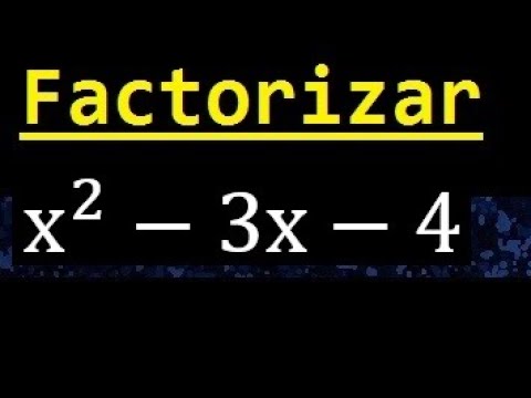 factor x 2 3x 4