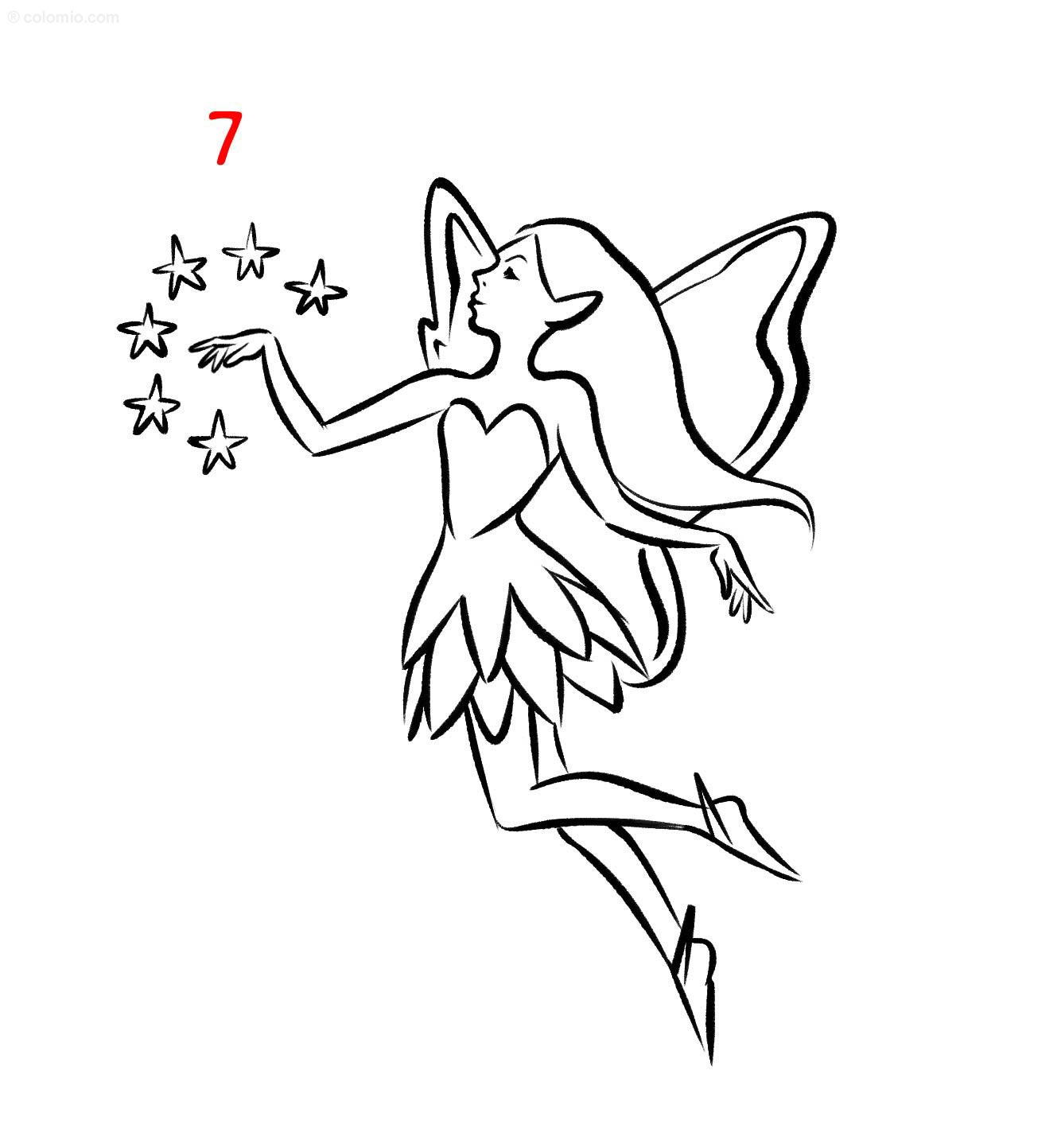 fairy easy to draw