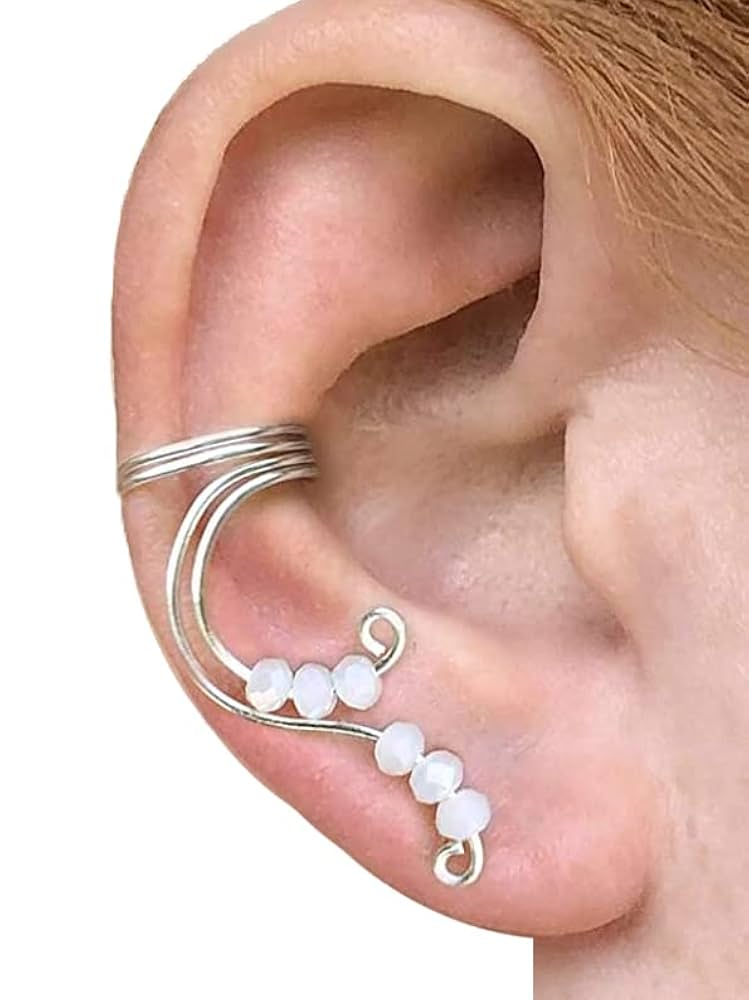 fake piercing earrings