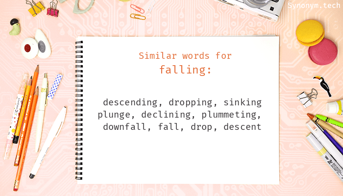 falling synonyms