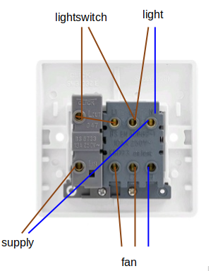 fan isolator wiring diagram