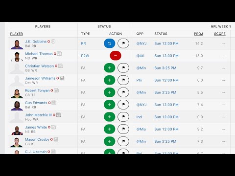 fantasy football ir spot