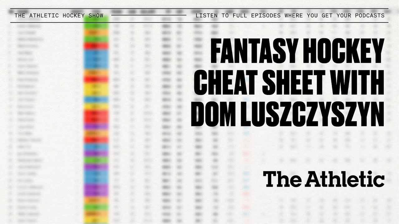 fantasy hockey cheat sheet