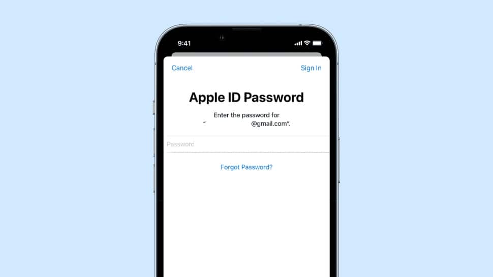 forgot apple id password