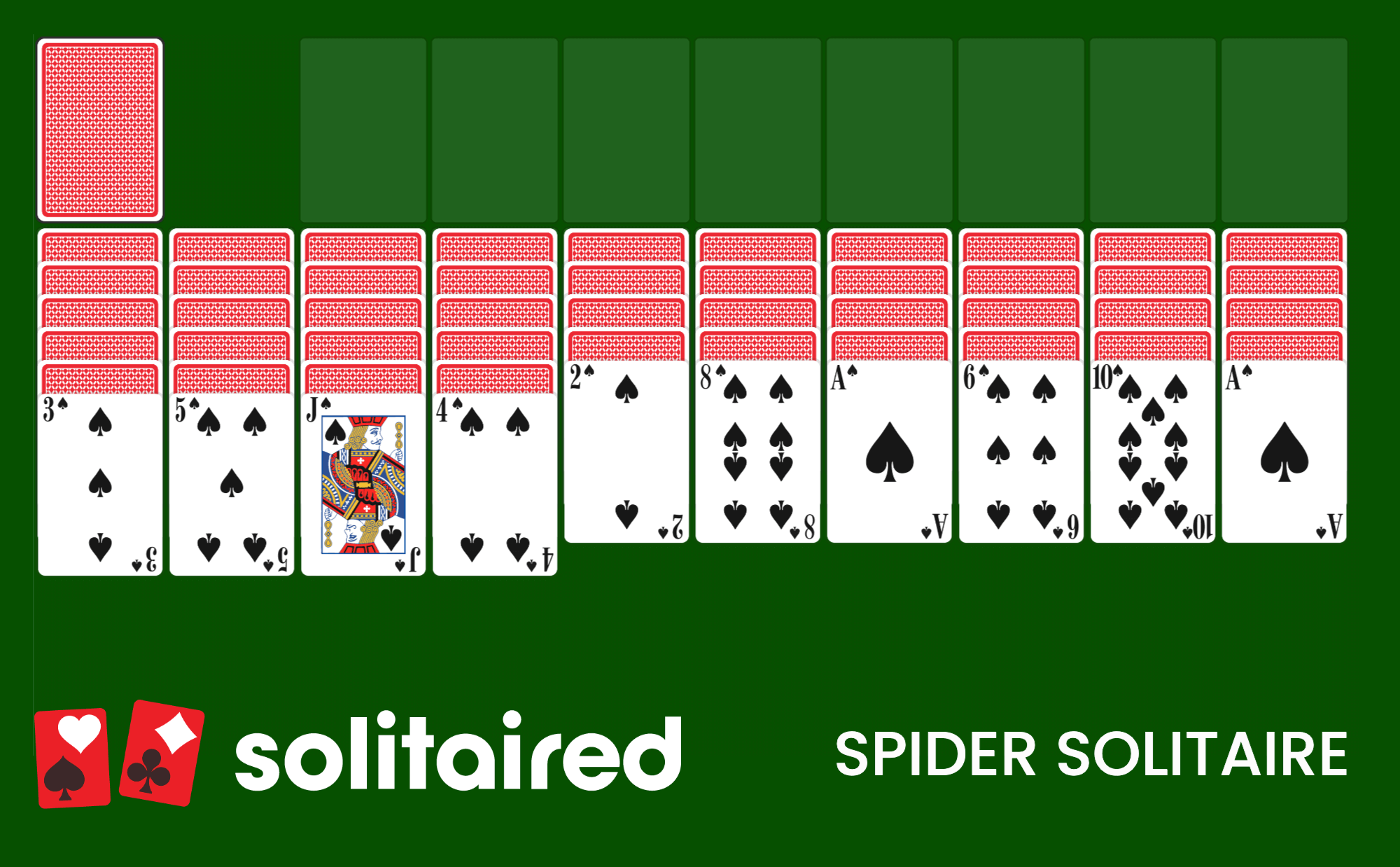 spider solitaire full screen free