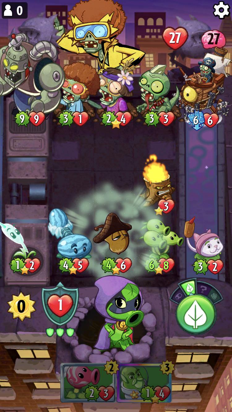 pvz heroes puzzle party today