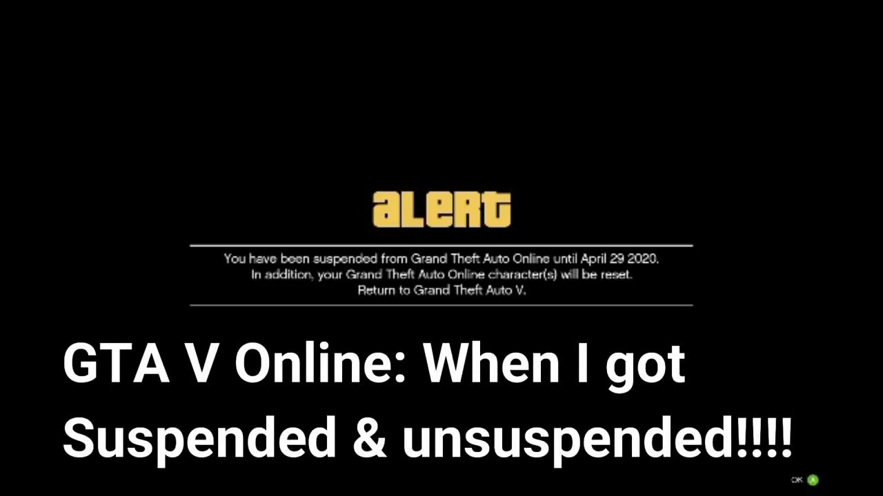 how to know if you got banned on gta