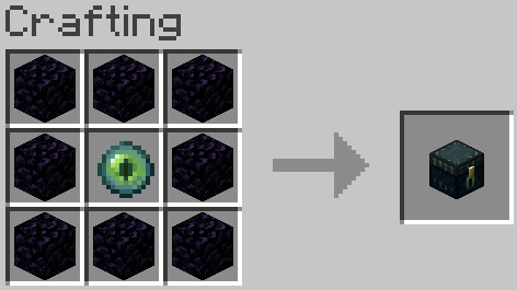 obsidian chest minecraft