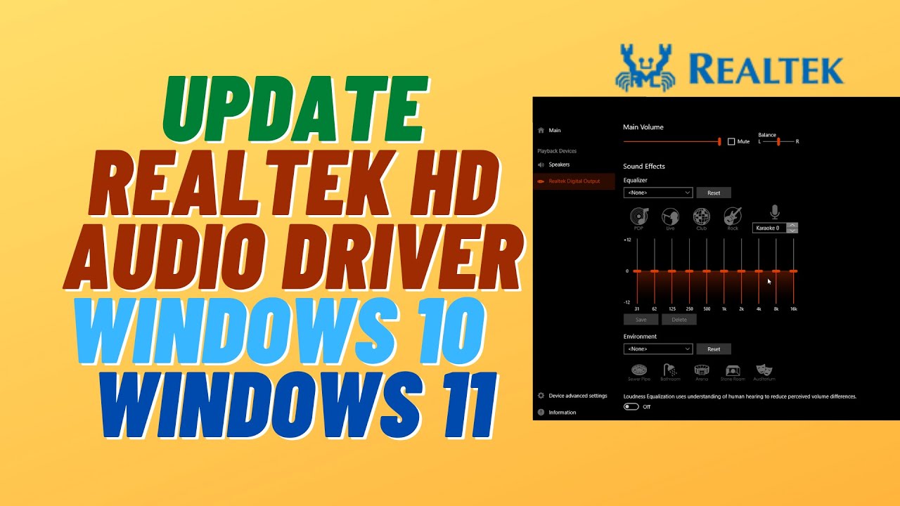 realtek hd audio driver