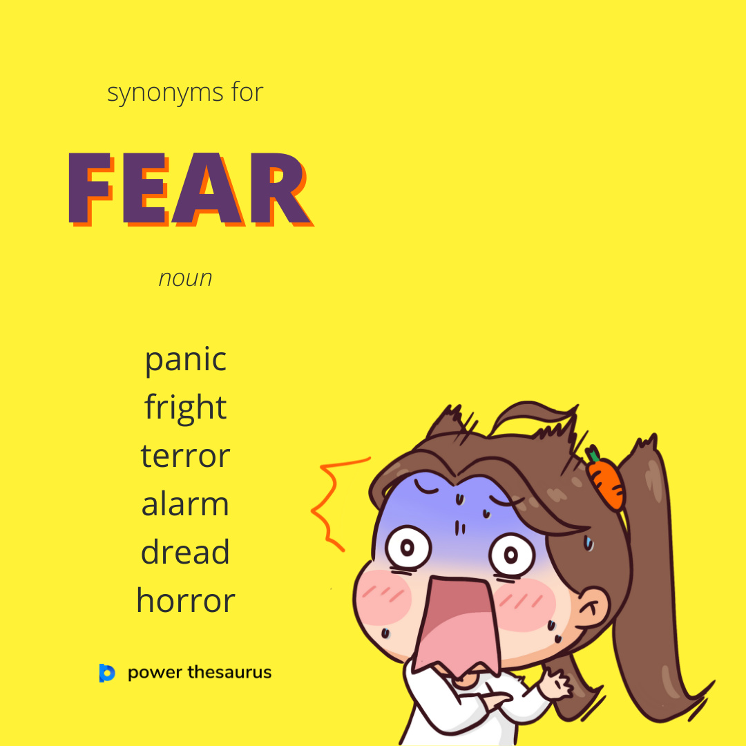 fear synonyms