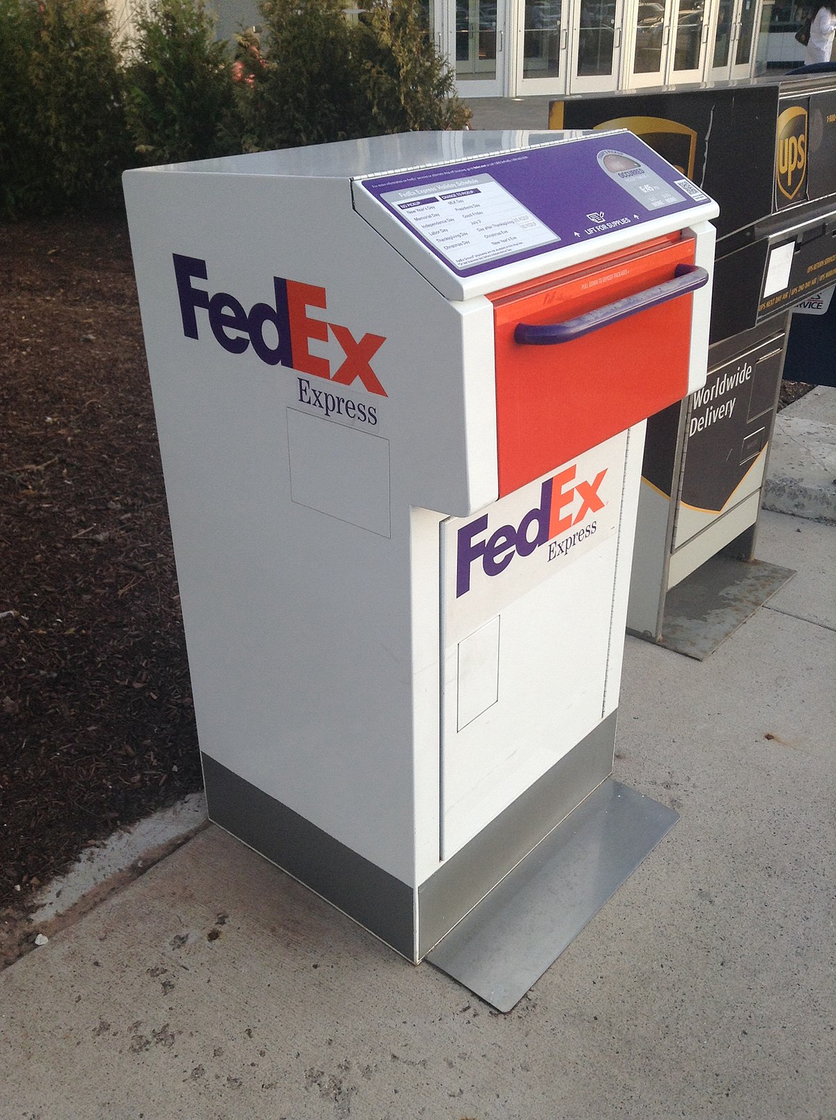 federal express drop box