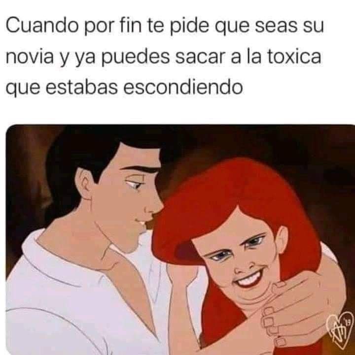 memes de novia toxica