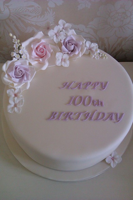 female 100th birthday cake ideas