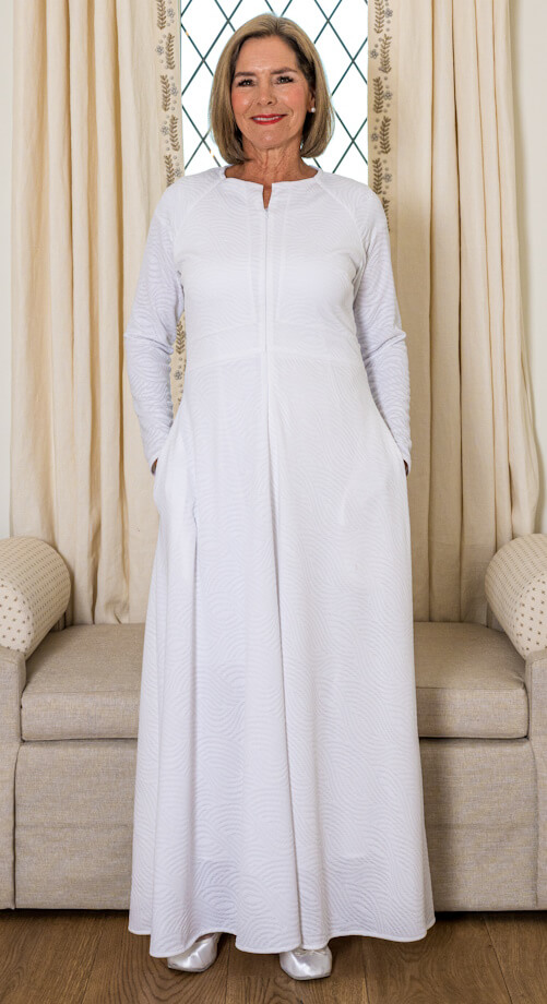 female mormon temple clothes