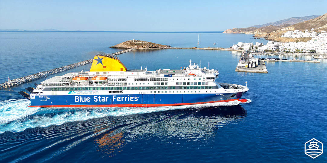 ferry naxos santorini