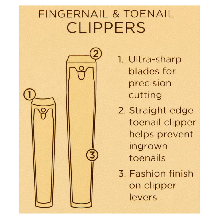 fingernail clippers vs toenail clippers