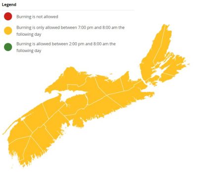 fire ban in halifax