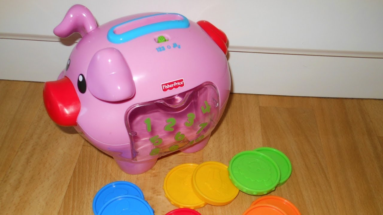 fisher price learning piggy bank