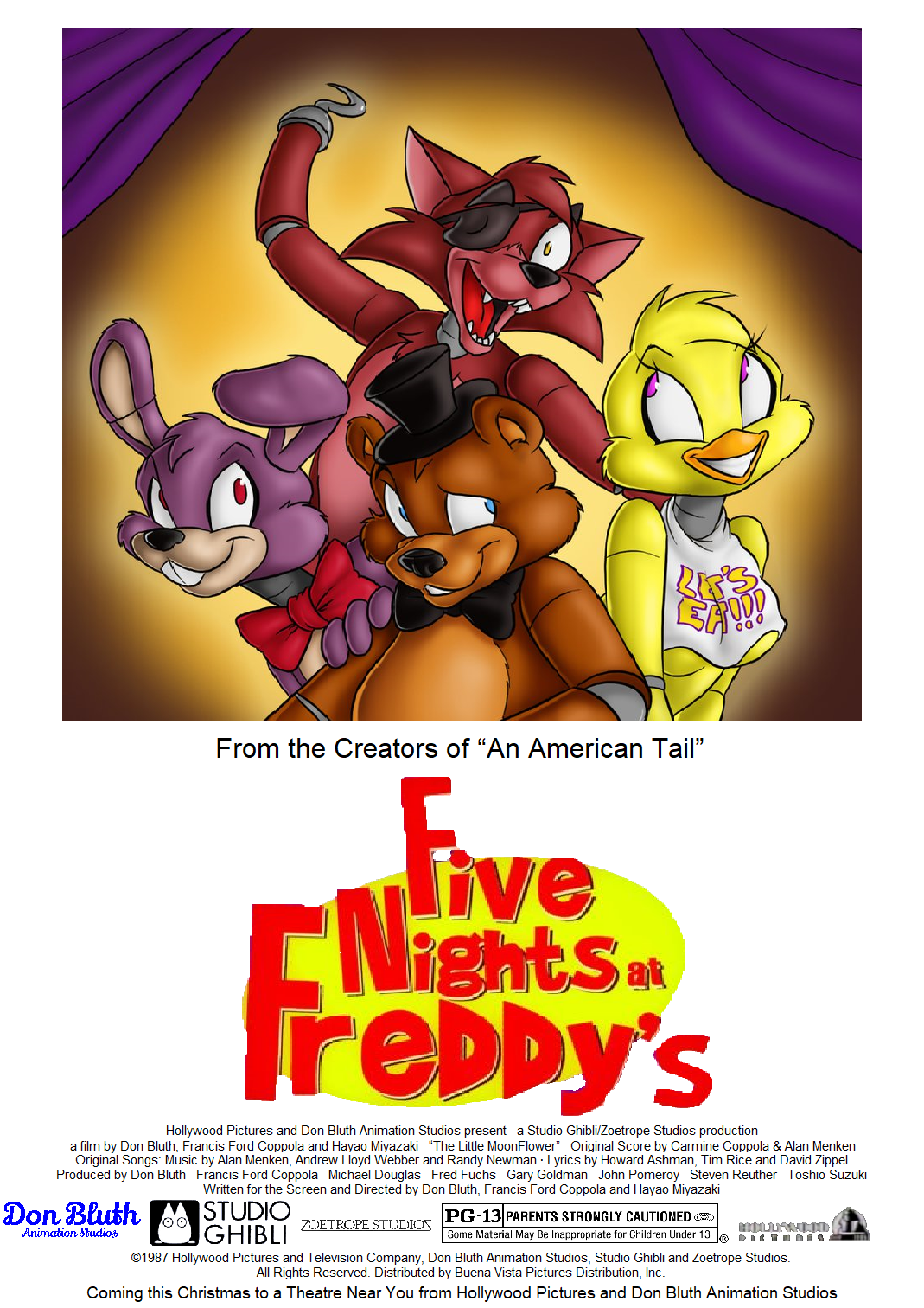 five nights at freddys movie 1987 where to watch