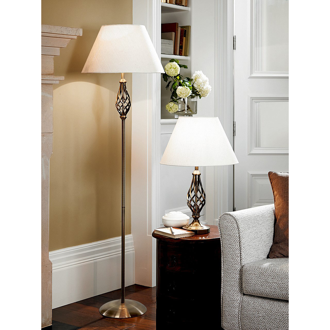 floor & table lamp sets