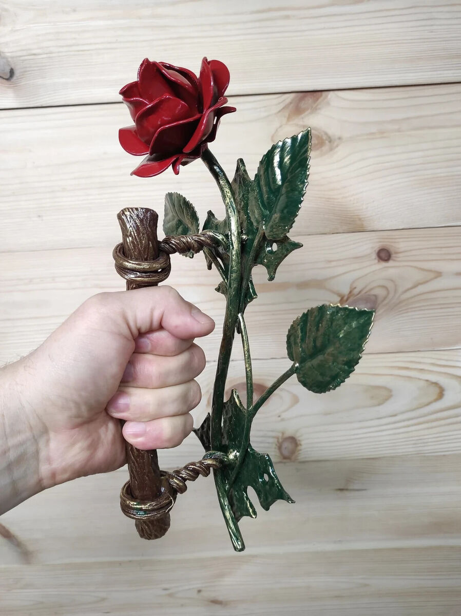 flower door handles