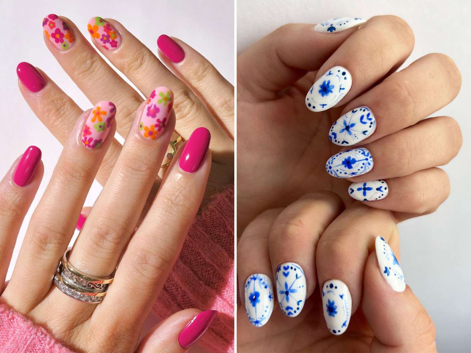 flower nail art