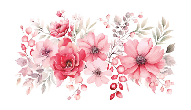 flower pink clip art