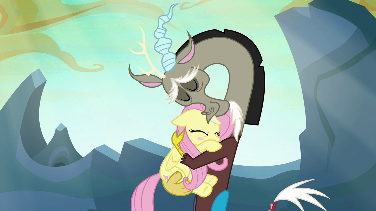 fluttershy and discord