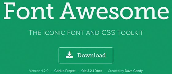 font awesome old version