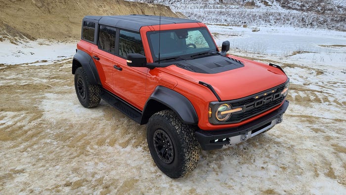 ford bronco raptor hood