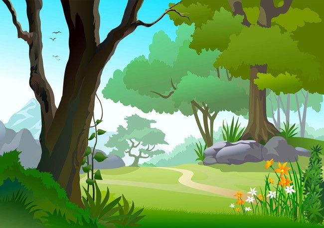 forest background clipart