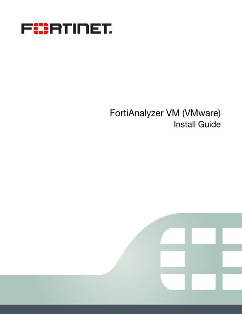 fortianalyzer vm download