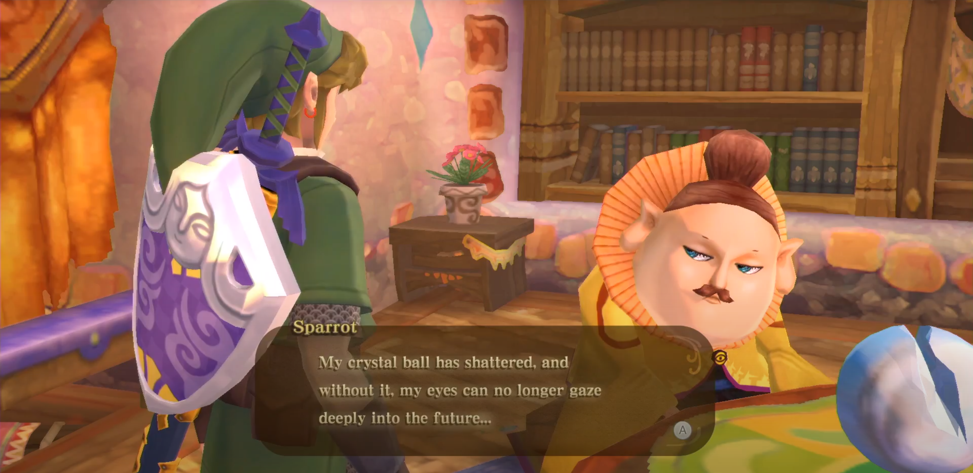 fortune teller skyward sword