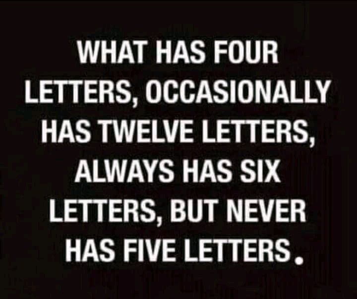 four pics six letters