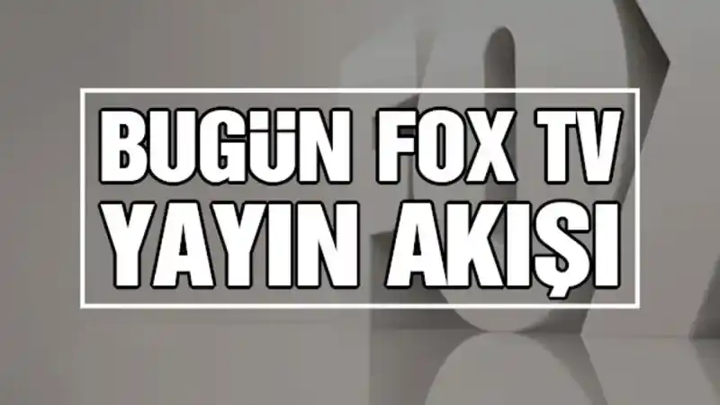 fox canlı yayın akışı bugün