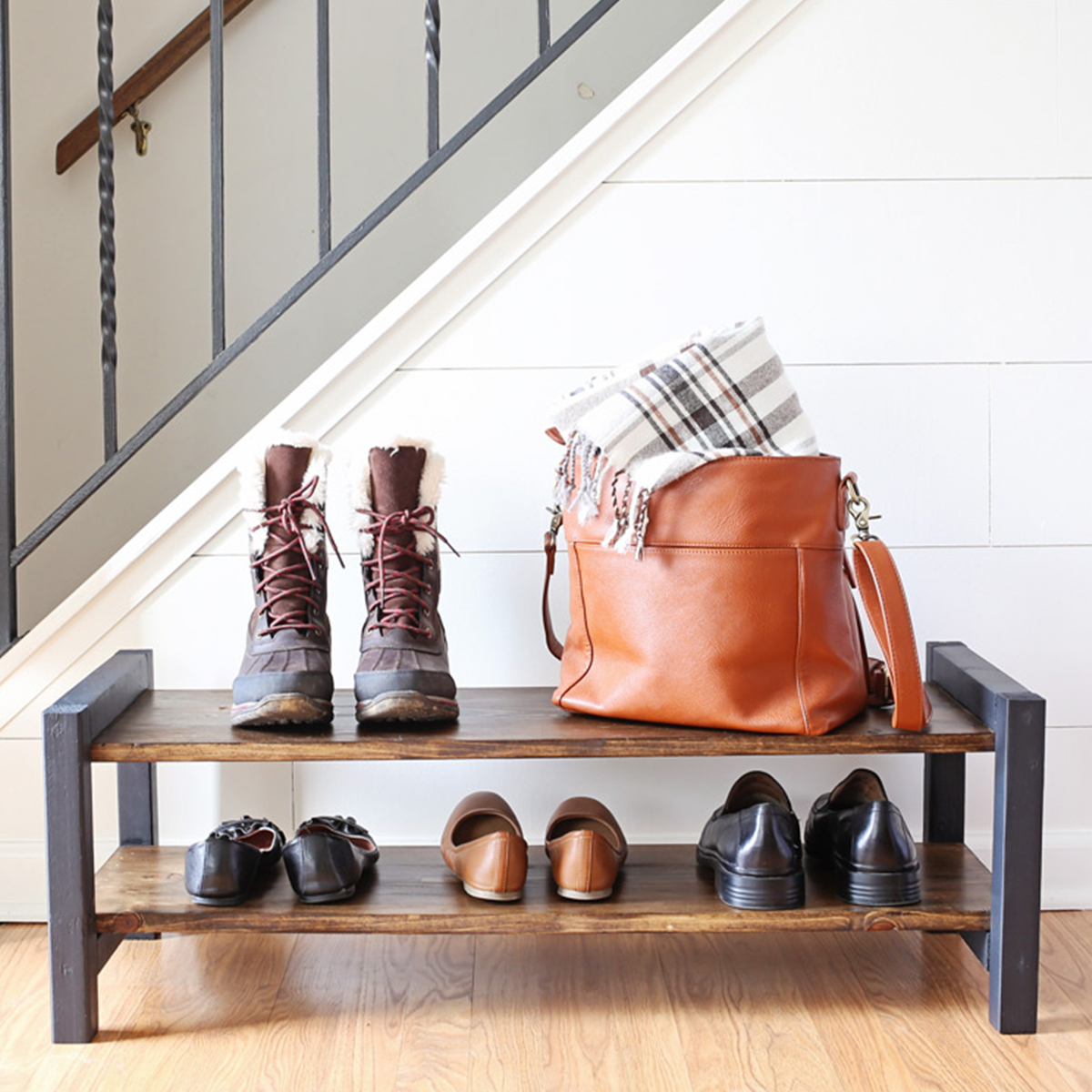 front door shoe rack