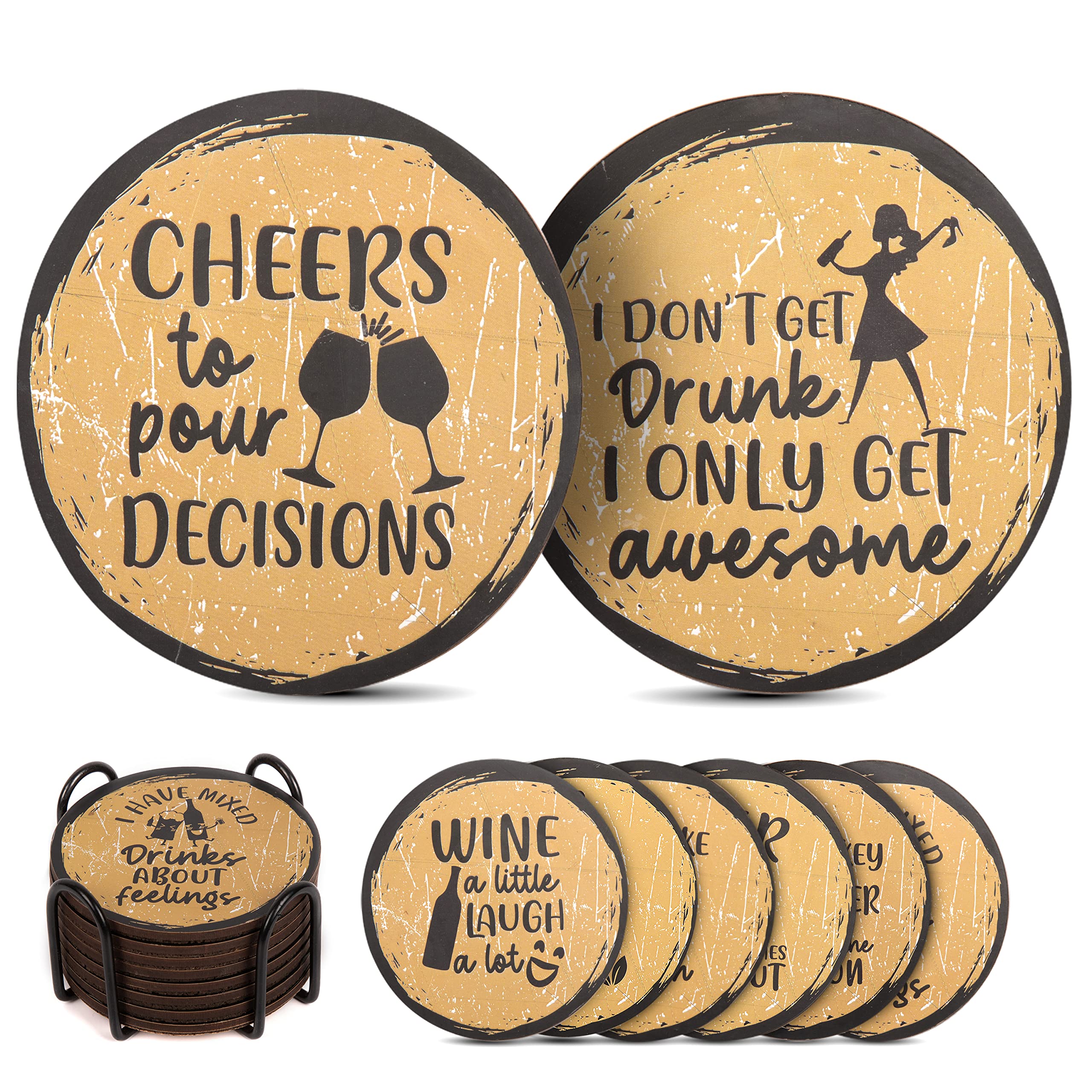 funny drink coasters