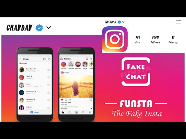 funsta insta fake chat