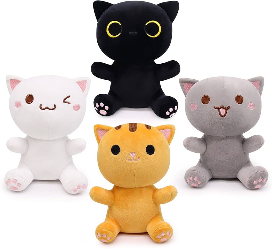 gatos de peluche amazon