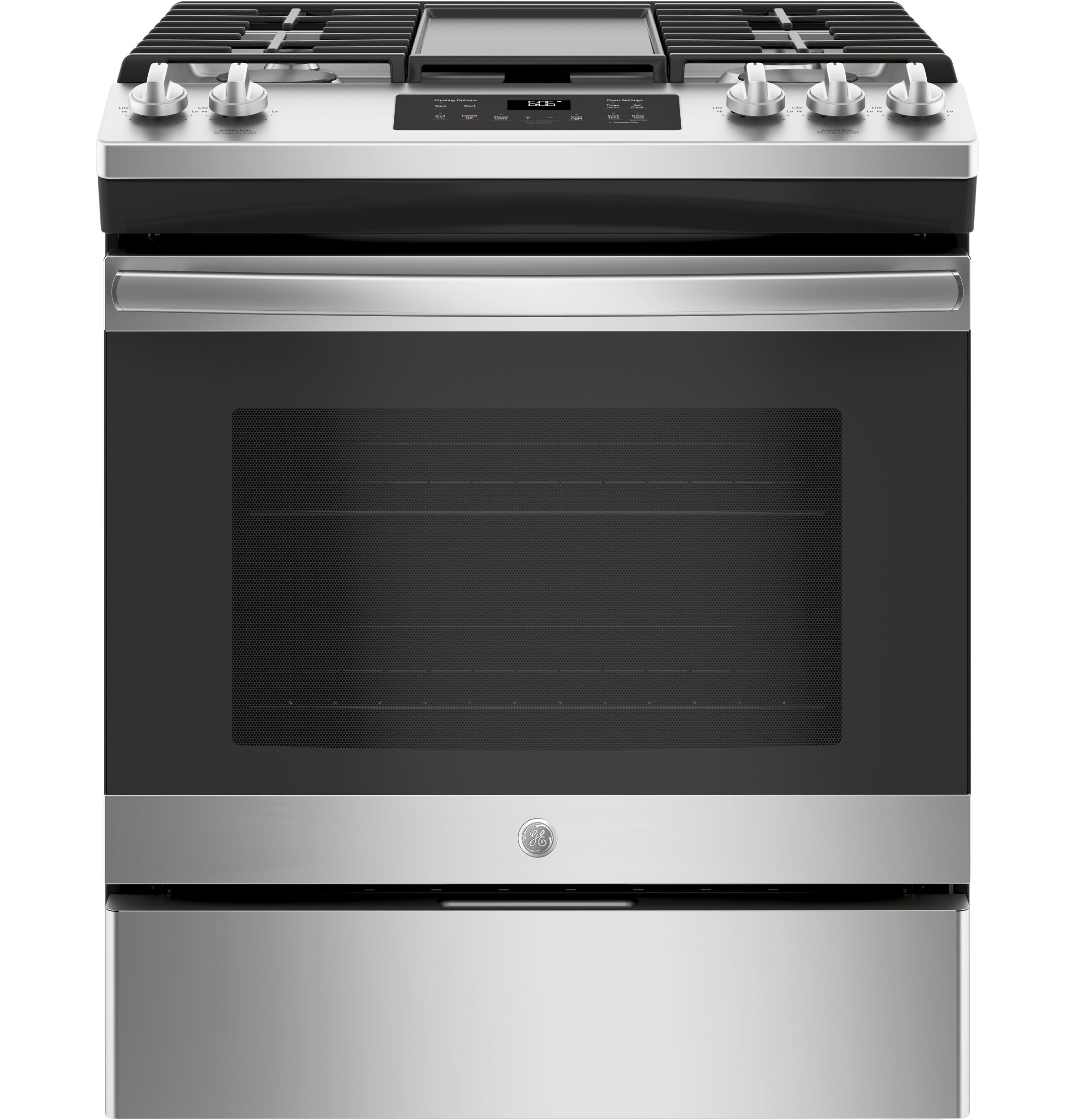 ge gas stove with griddle